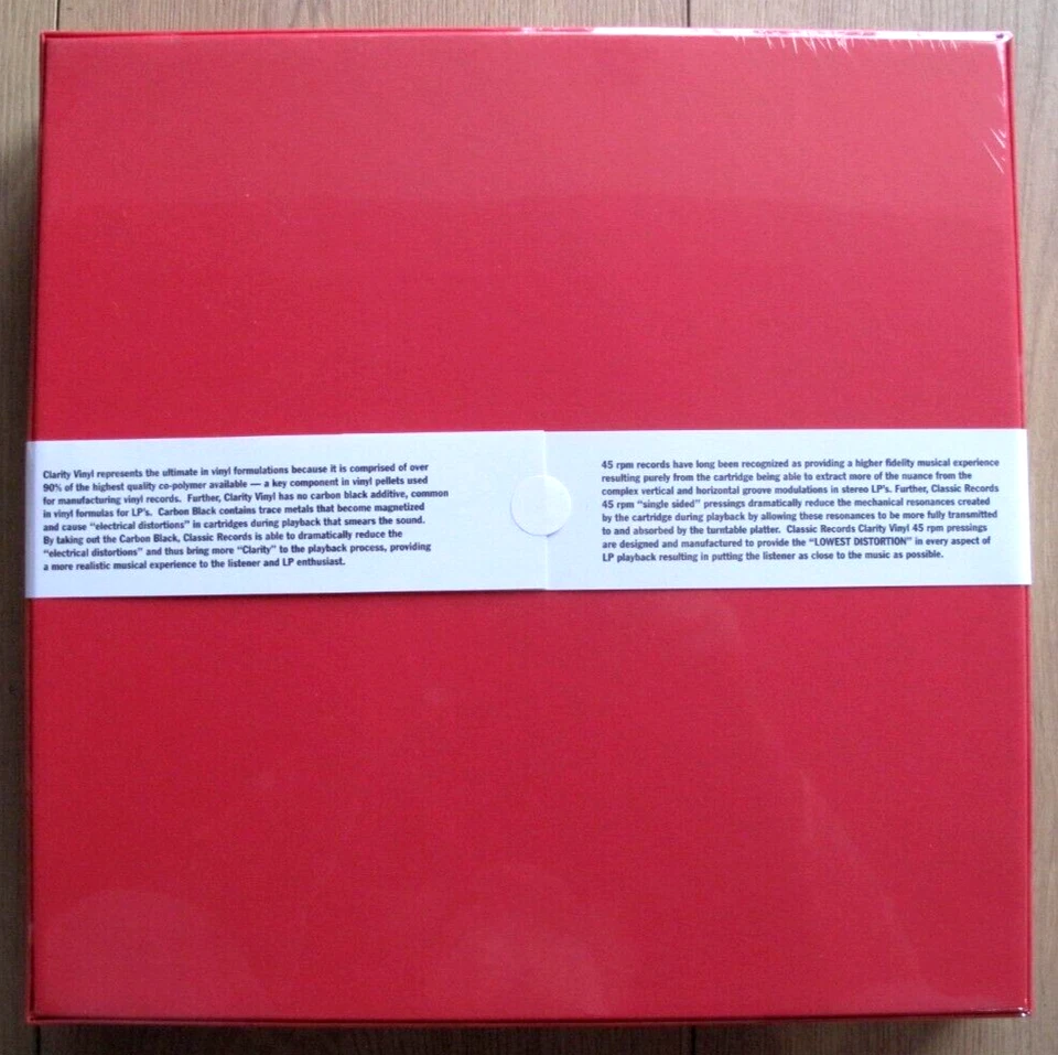 Classic Records PG 3-45 Peter Gabriel 3 (Melt) 4LP CLARITY Vinyl Box 45RPM NEW - Image 4 of 4