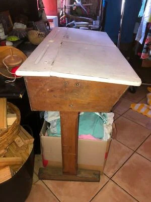 50 Vintage Double School Desk Timber Desks Gumtree