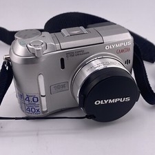 Olympus Camedia C-750 Ultra Zoom 4.0 MP Silver Digital Camera TESTED