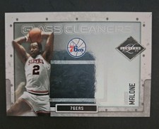 2009-10 Panini Limited Glass Cleaners 77/99 MOSES MALONE #20 HOF 76ers