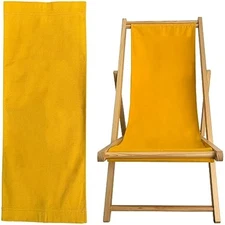 Patio lounge chair replacement canvas 47" l x 17" w - beach sling chai