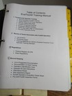 Evaltech Forklift Training Manual c1999-2000 OSHA binder illust VG Pape Co — photo 6