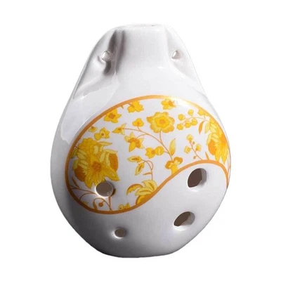 High Fired Clay Ocarina Accurate Pitch For Practice Performances Decoration - Image 1 of 4