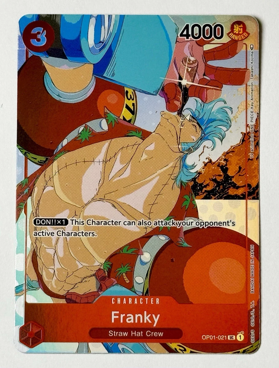 Franky OP01-021 One Piece Promotion Cards for sale | eBay