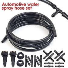 Universal Car Windshield Washer Hose Kit Wiper Spray Nozzle Tube Connector