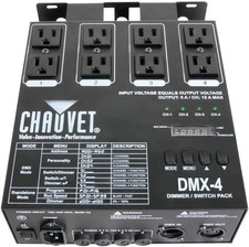 CHAUVET DJ LED Lighting, Silver DMX-4