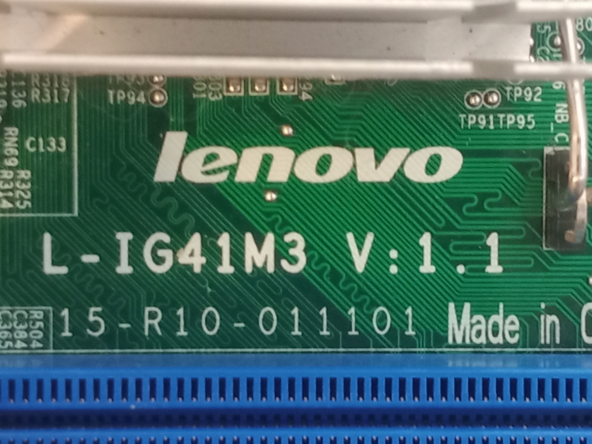 Lenovo L-IG41M3 V:1.1 LGA775 mATX H410 Desktop Motherboard | eBay