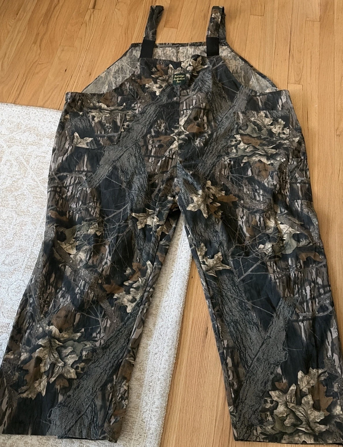 Oversized Bib Overalls Men's Hunting Camping Size 6X