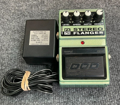 DOD FX75C Stereo Flanger Analog Guitar Effects Pedal Vintage USA
