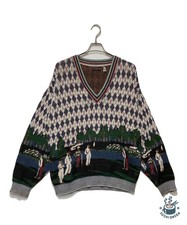 courtenay Golf knitwear Size: L Blue Men