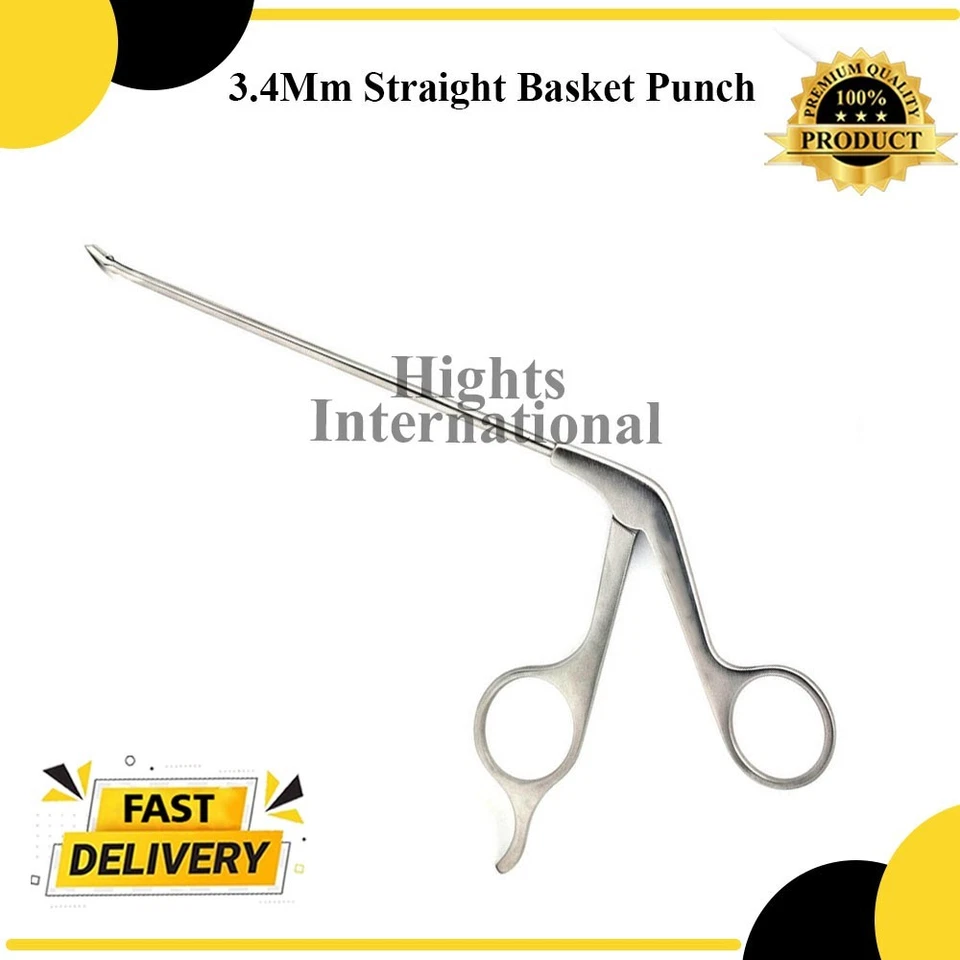 Nuevo Perforador Cesta Pico de Pato, Artroscopia Recta 3.4mm Foto 3 de 4