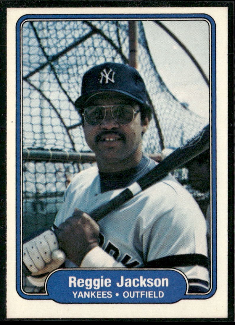 1982 Fleer Reggie Jackson #39 ~ NM-NM/MT ~