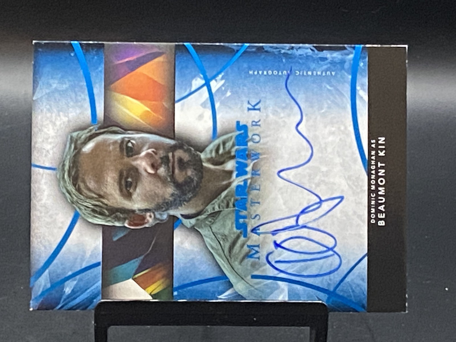 2024 TOPPS STAR WARS MASTERWORKS BEAUMONT KIN AUTO DOMINIC MONAGHAN 81/99 A-DM view 11