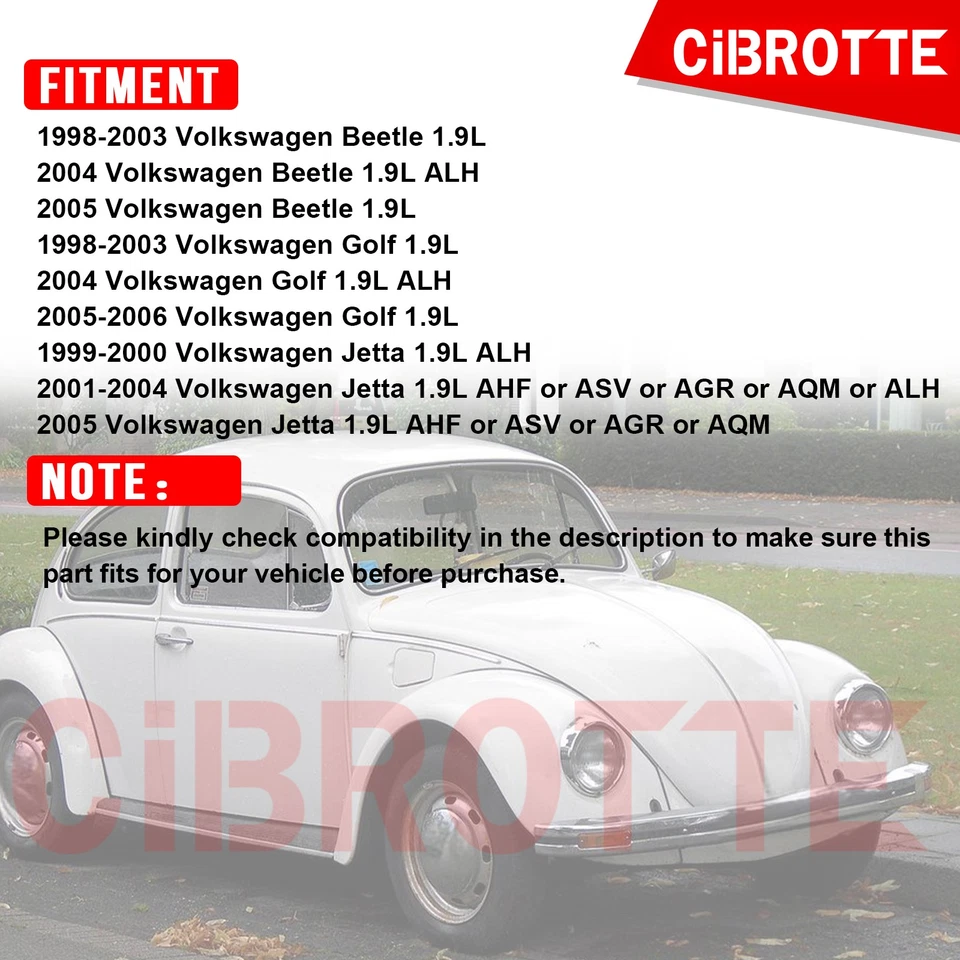 Cubierta de válvula de aluminio con junta para Volkswagen 98-05 Beetle Jetta 98-06 Golf Foto 3 de 4