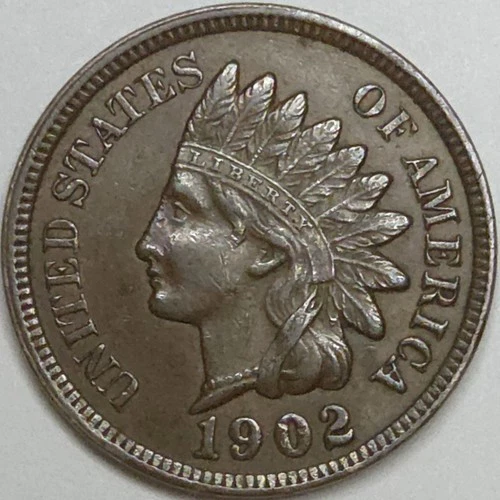 1902 Indian Head Penny - XF (Lot#2)