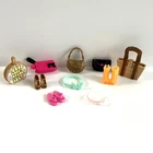 Barbie Doll Accessories Lot of Vintage Purses Shoes Belt and Sunglasses