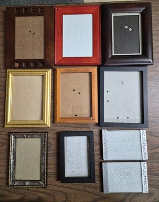 10-Piece Eclectic Gallery Wall Frame Set - Mixed Sizes & Styles