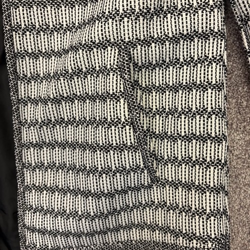 H&M Damenmantel Jacke vorne offen Größe 8 grau kragenlos lange Ärmel gebraucht, in einwandfreiem Zustand - Bild 5 von 12