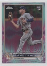 2022 Topps Chrome Sonic Aqua & Pink Pulse Refractor /199 Chas McCormick #43 00kj