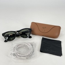 Ray-Ban Meta Skyler Gen 1 Shiny Black/Green Lens/Standard - Very Good