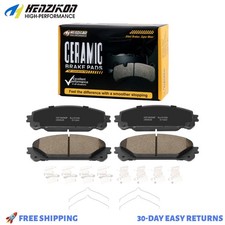 Front Ceramic Brake Pads For Toyota Avalon 2020-2021 2.5L 3.5L bZ4X 2023 - 2025