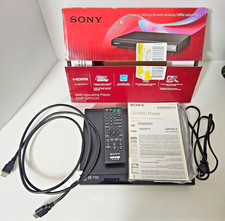 Sony DVP-SR510H DVD Player HDMI 1080p Upscaling w/ Remote Box Tested