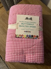 Pottery Barn Kids Eric Carl Very Hungry Caterpillar Quilted Pillow Sham Standard