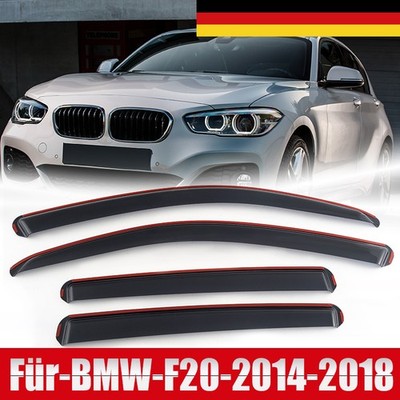 Windabweiser Regenabweiser Für BMW 1 Series F20 5-Türer schwarz getönt 2011-2019