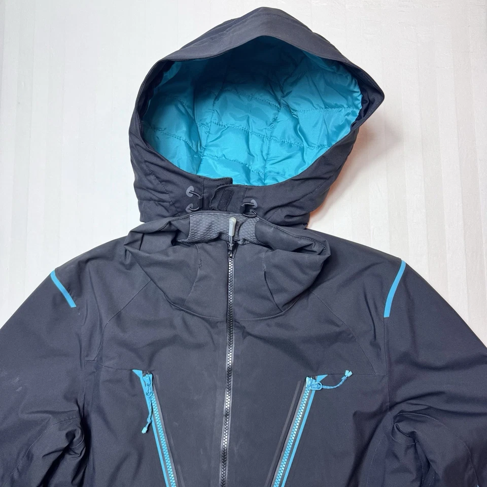 Obermeyer Helyos Ski Jacket Women’s Size 14 ** Hooded Snowboard Winter Recco - Image 2 of 4