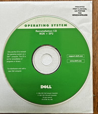 DELL Operating System Reinstallation DVD Windows XP Professional Service Pack 2