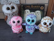 Story Sack Resource Owl Babies Book 4 Quality  Soft Toy Owls NEW Drawstring Sack