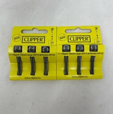 Clipper Metal Lighter Accessories Flint Accessories Replacement Value kit- 2 set