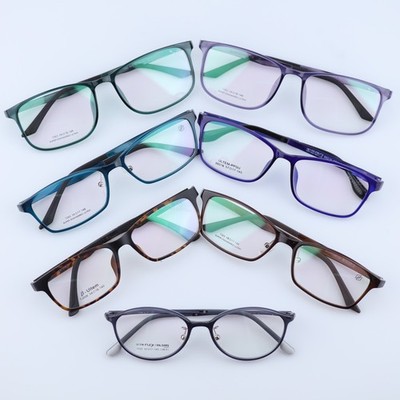  Ultem Rectangle Eyeglasses Frame Flexible Ultra Light Comfortable Durable 