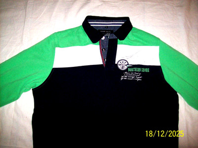 Marvelis Herren Pullover, TOP!! grün / dkl. blau, Gr. XL