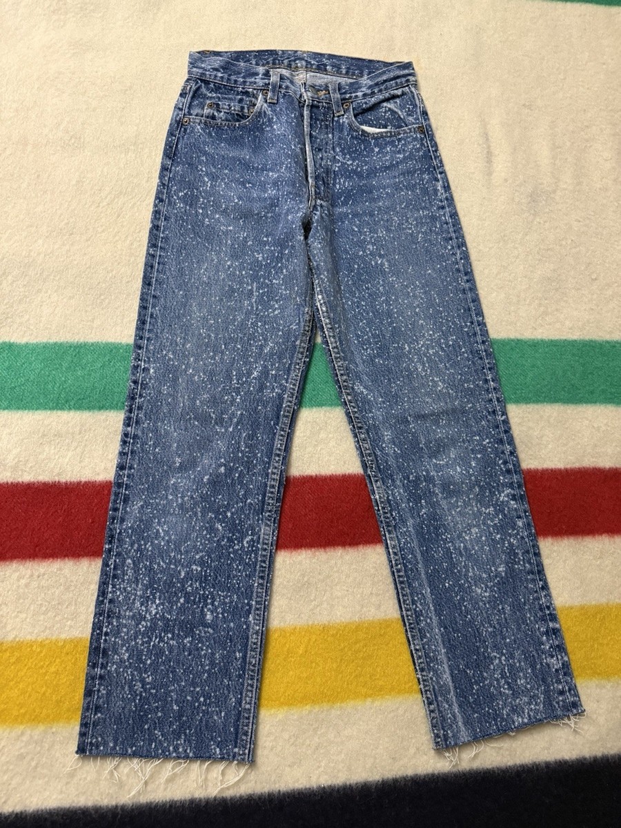 とも 　　　　　501 USA 濃紺　デニム W32 金糸　貴重　80s Vintage 80s Levi's 501 0129 Made USA Blue Galactic Galaxy