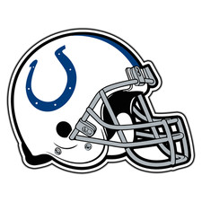 Indianapolis Colts Casco Logo #9 Fútbol Calcomanía Impermeable Vinilo Calcomanía Troquelada