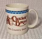 Vintage Cracker Barrel Old Country Store Heart of America Ceramic Coffee Mug Cup