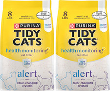 Purina Tidy Care Alert Cat Health Monitoring Non Clumping Cat Litter with Silic