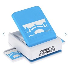 Creative Memories Bridge  Trees Decorative Border Punch Brand New In Box