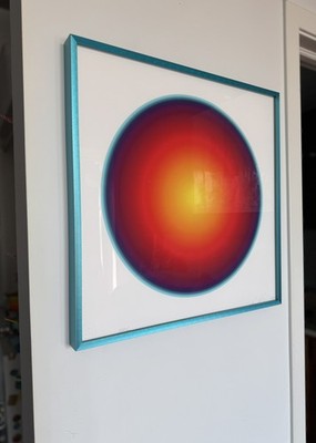 Jan Kalab  Glow Explosion 423  Limited Edition Framed Modern Contemporary