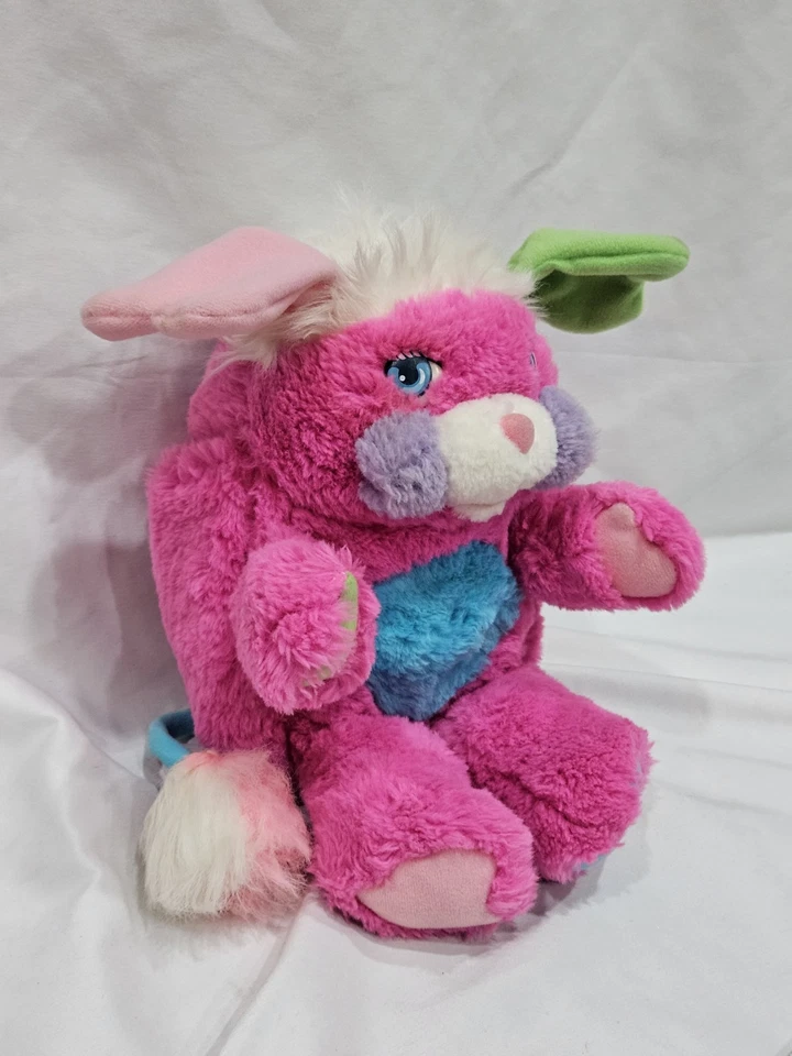 1986 Mattel Popples Prize Popple Pink 11" Plush - Image 4 of 4