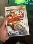 Burnout 3: Takedown Platinum Hits (Xbox, 2004) Complete - Tested CIB