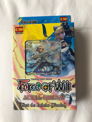 SET DE INICIO NUEVO ALICIA ORIGEN FARIA  FORCE OF WILL NUEVO CASTELLANO