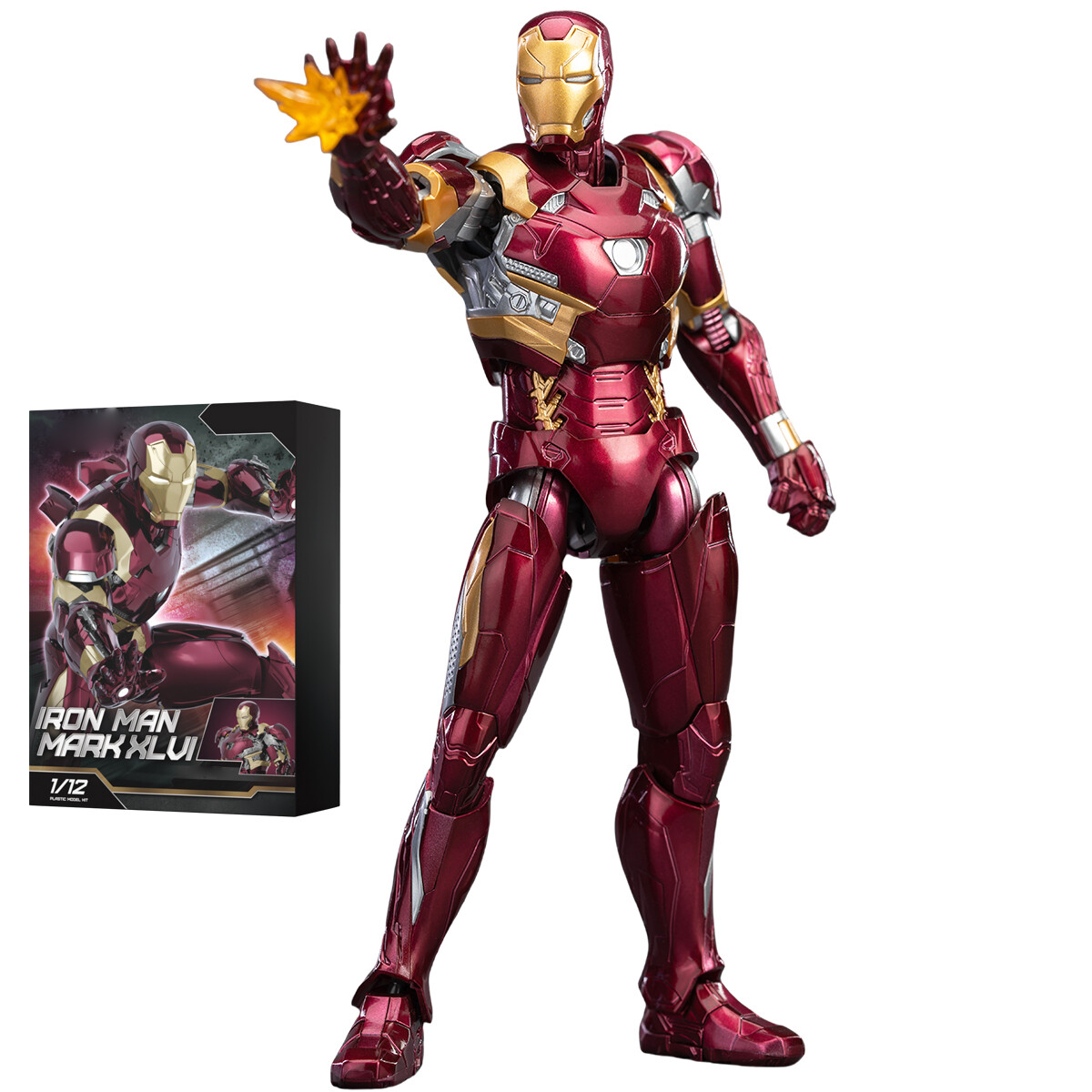 Fondjoy 1/12 アイアンマン 第2弾&第3弾 HiPlay Fondjoy 1/12 Iron Man MK46 Assembly Model Kits | eBay