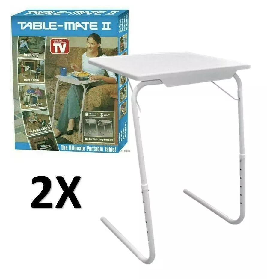 Adjustable tv tray table folding desk hotsell