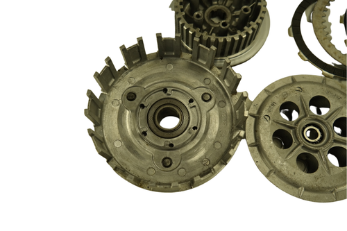 2008 SUZUKI LTZ 400 OEM CLUTCH BASKET HUB PRESSURE PLATE Plates DVX KFX LTZ SB47 - Picture 3 of 11