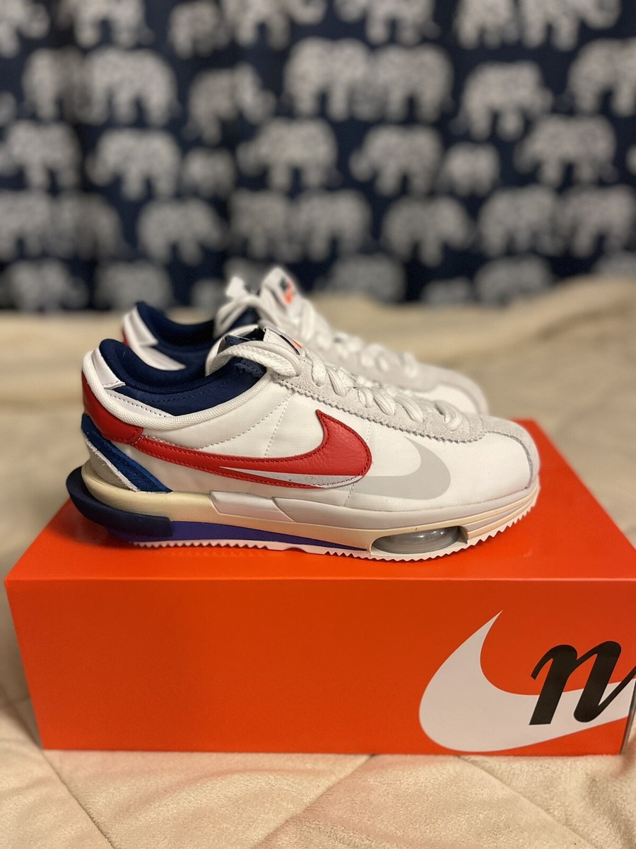 Nike Zoom Cortez SP Sacai White/University Red Men Size 7.5 | eBay