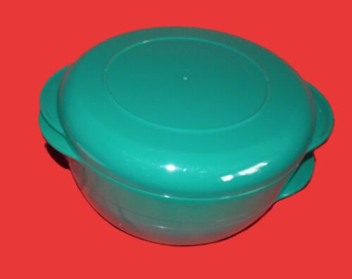 Tupperware Mikro Plus Mikrowellengeschirr grün m. Dampfgar-Aufsatz