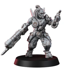 Wargame Exclusive Greater Good Special Killer Sacea Montyr 28mm Miniature