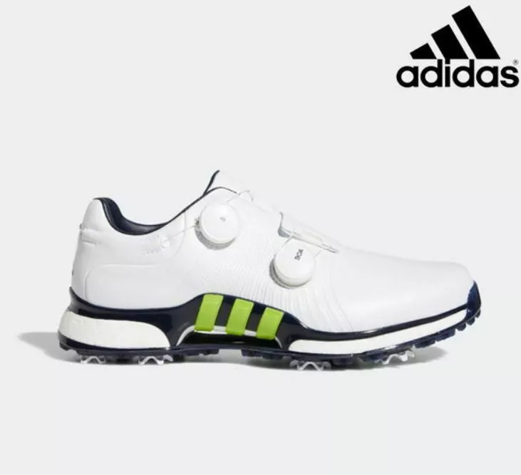 Adidas 360 XT Twin Dual Boa 8-Spike Wide Golf Shoe Men&#039;s | eBay